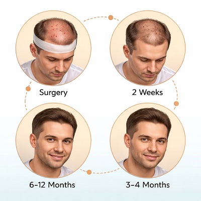 What is The Hair Transplant Timeline Month By Month?