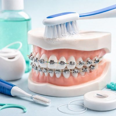 How to Clean Dental Braces?