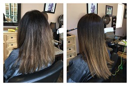 Keratin Treatment Before and After islamabad