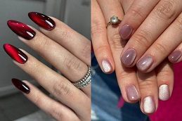 Cat Eye Nails Before and After in pakistan