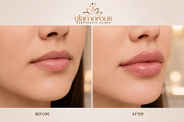 Lip filler injections Before & After in Pakistan
