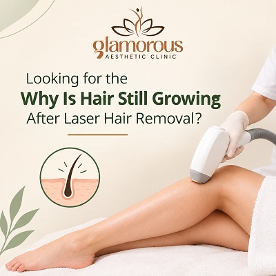 Why Is Hair Still Growing After Laser Hair Removal?