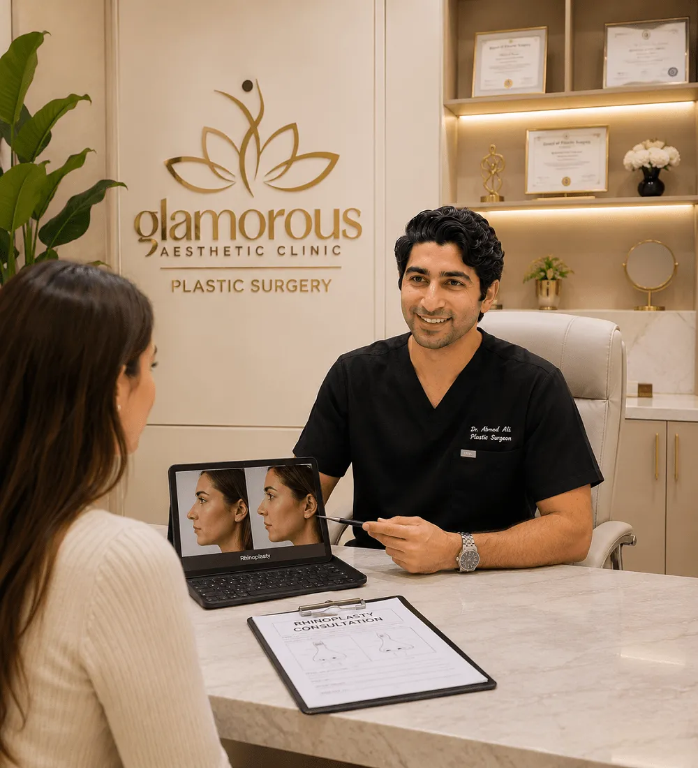 Best Cosmetic Surgeon for Rhinoplasty in Islamabad Glamorous Clinic