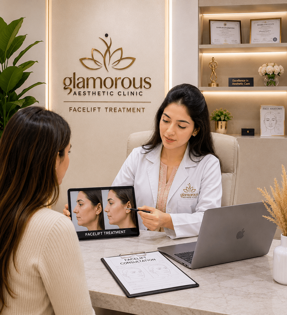 Cosmetic Face Lift Surgery in Islamabad Glamorous Clinic